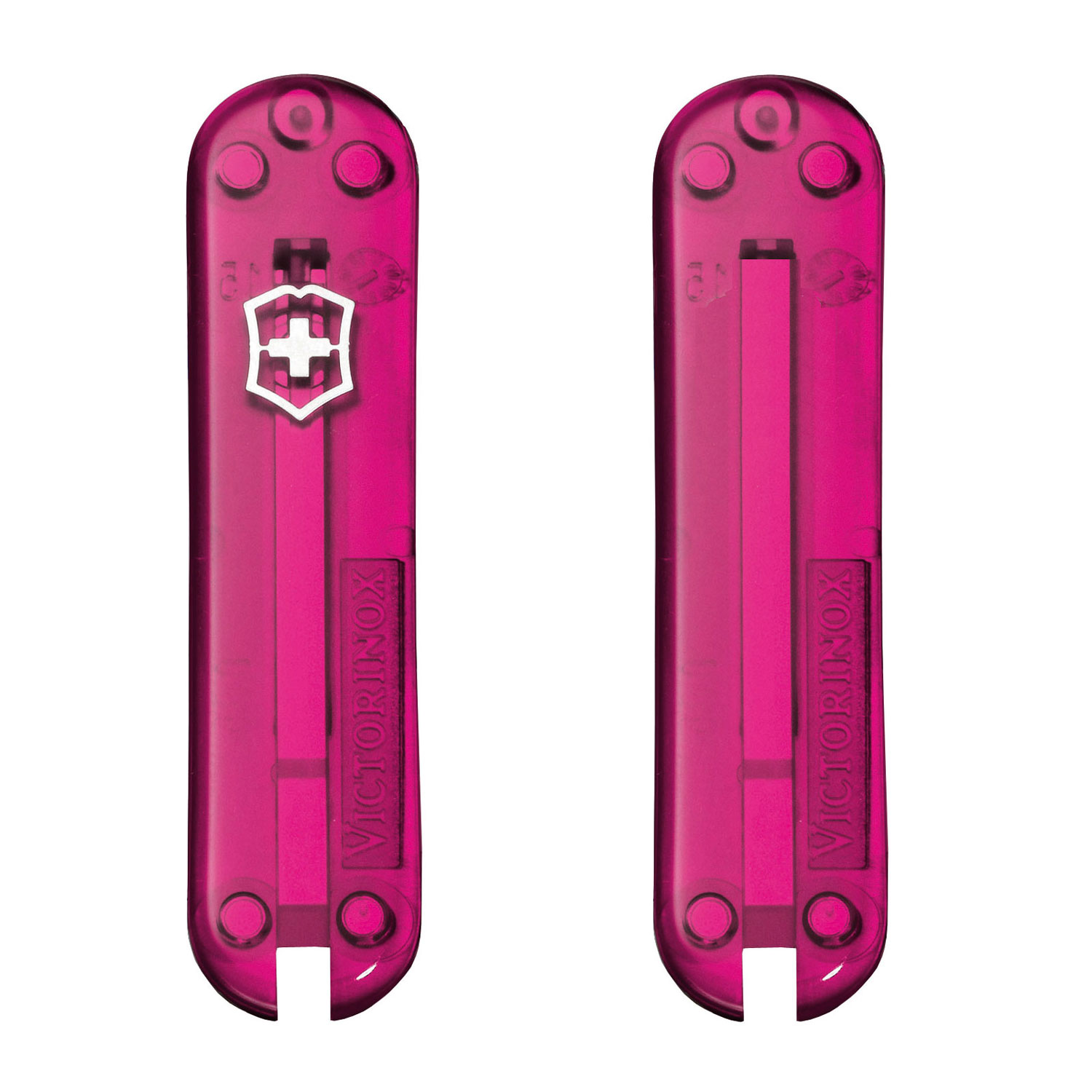 Ersatzschalen für Victorinox Classic Taschenmesser Transparent Pink