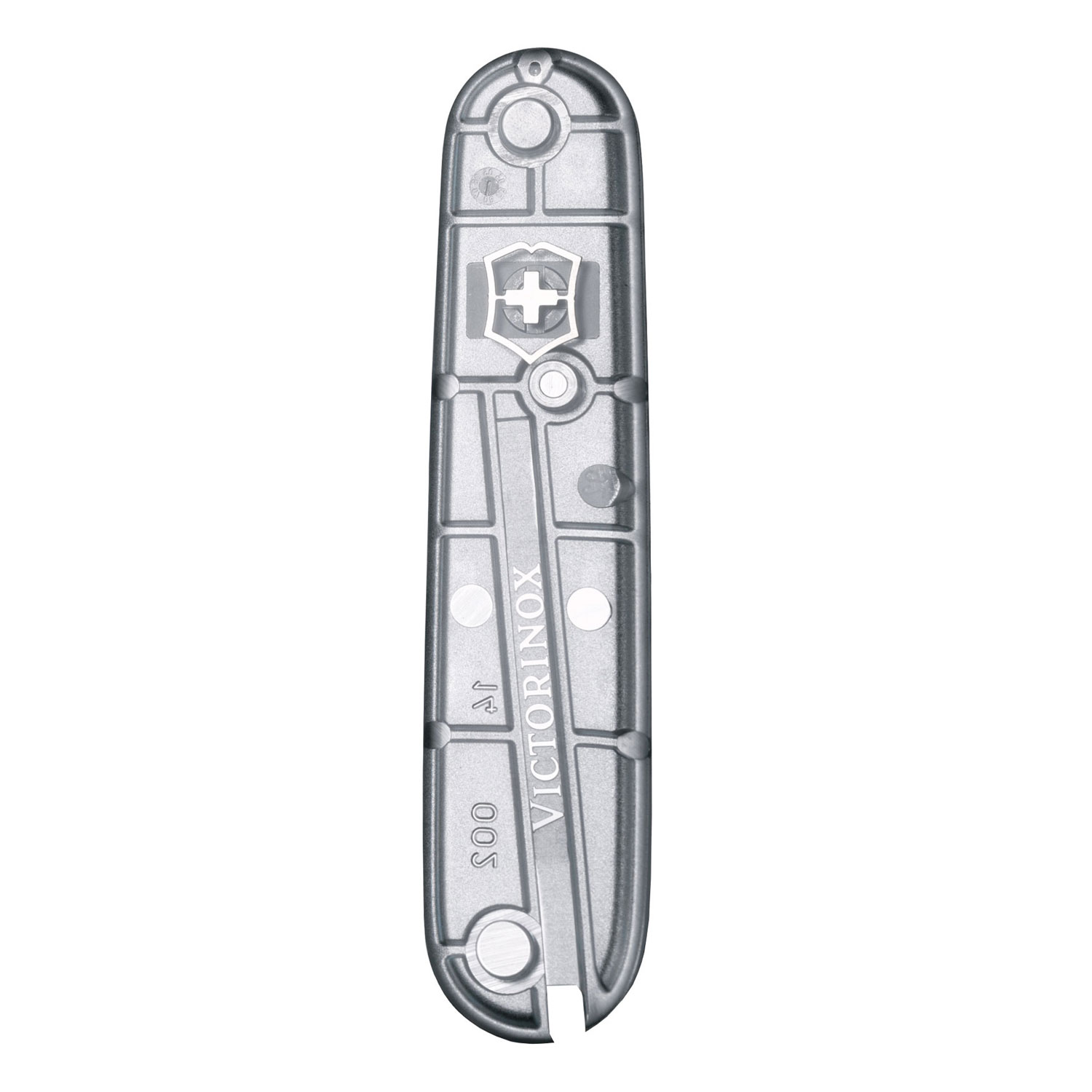 Victorinox Ersatzschalen 91mm silvertech