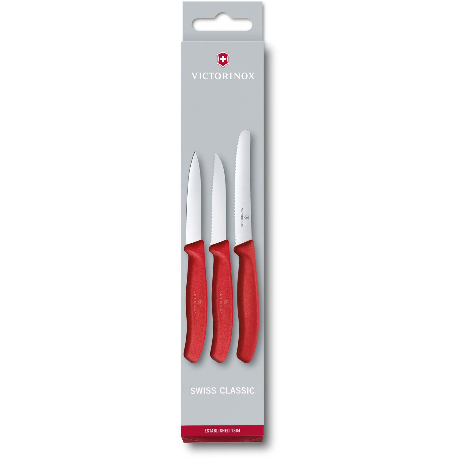 Victorinox Gemüsemesser-Set rot