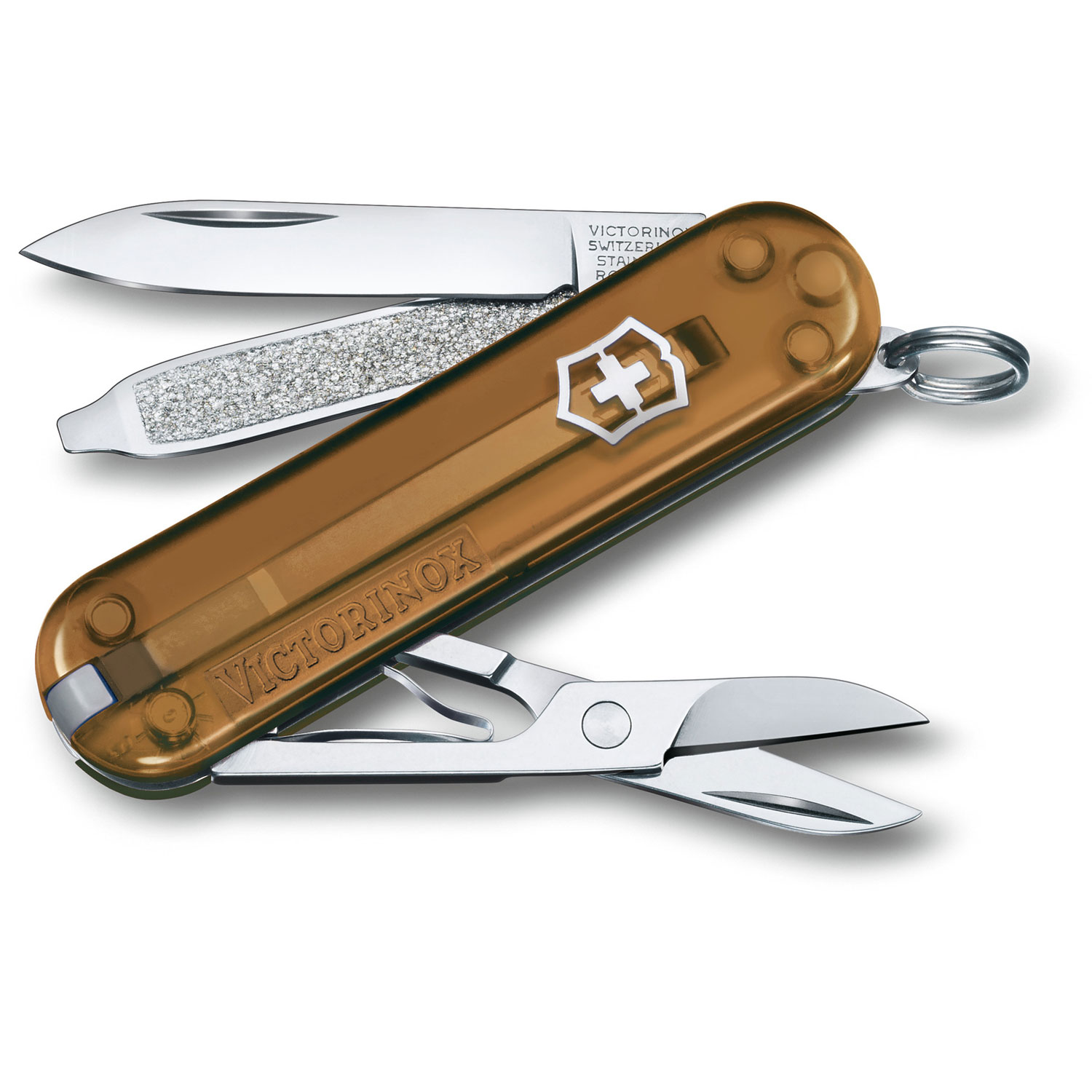 Victorinox Classic Colors Transparent Chocolate Fudge