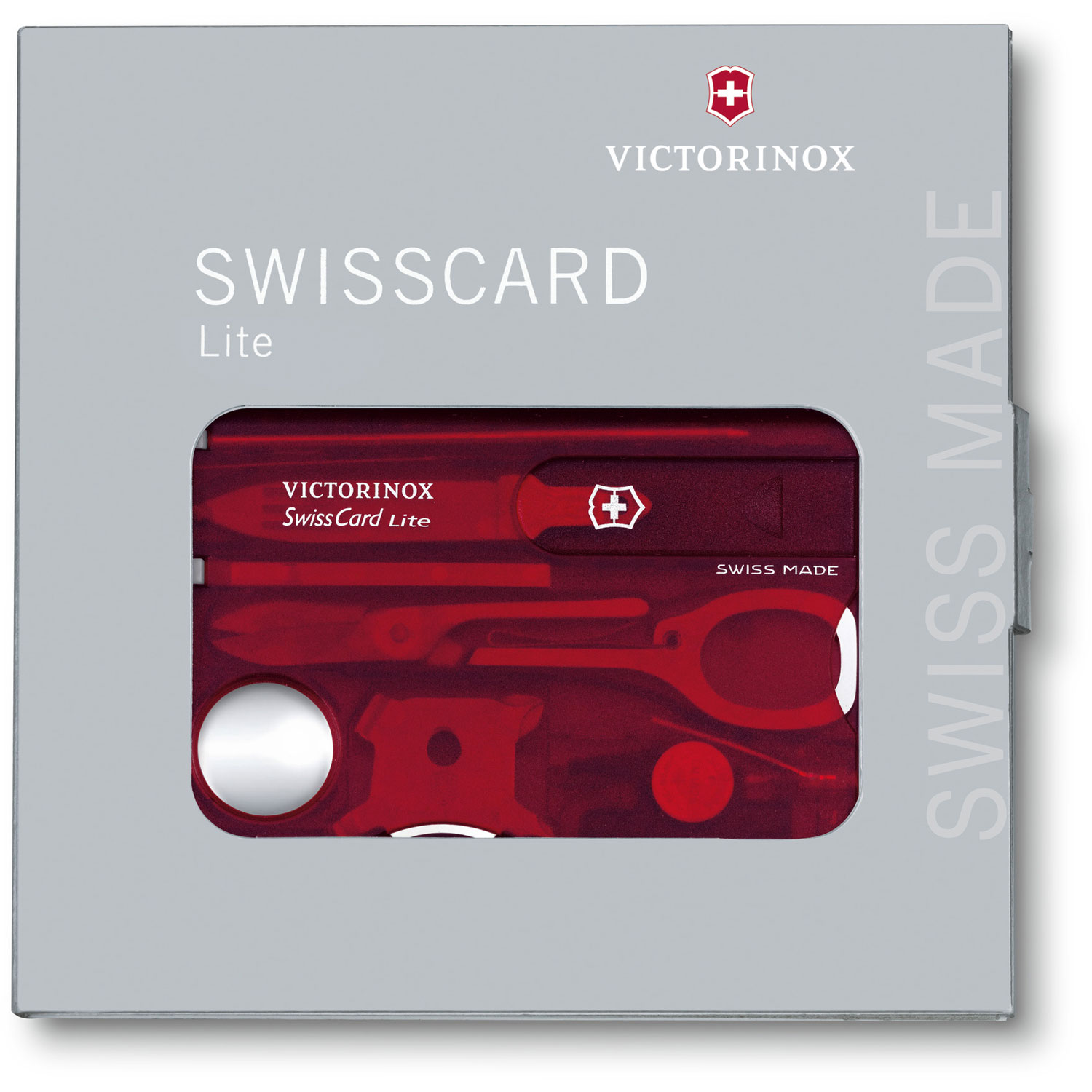 Victorinox SwissCard Lite rot Verpackung