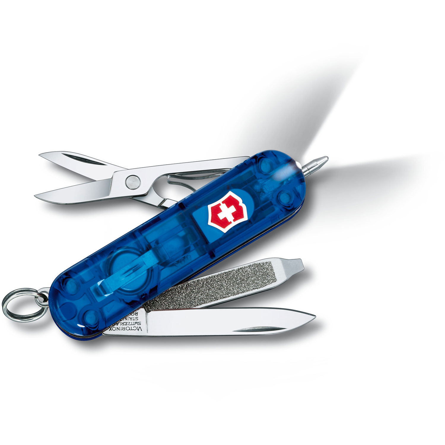 Victorinox Taschenmesser Signature Lite transparent blau