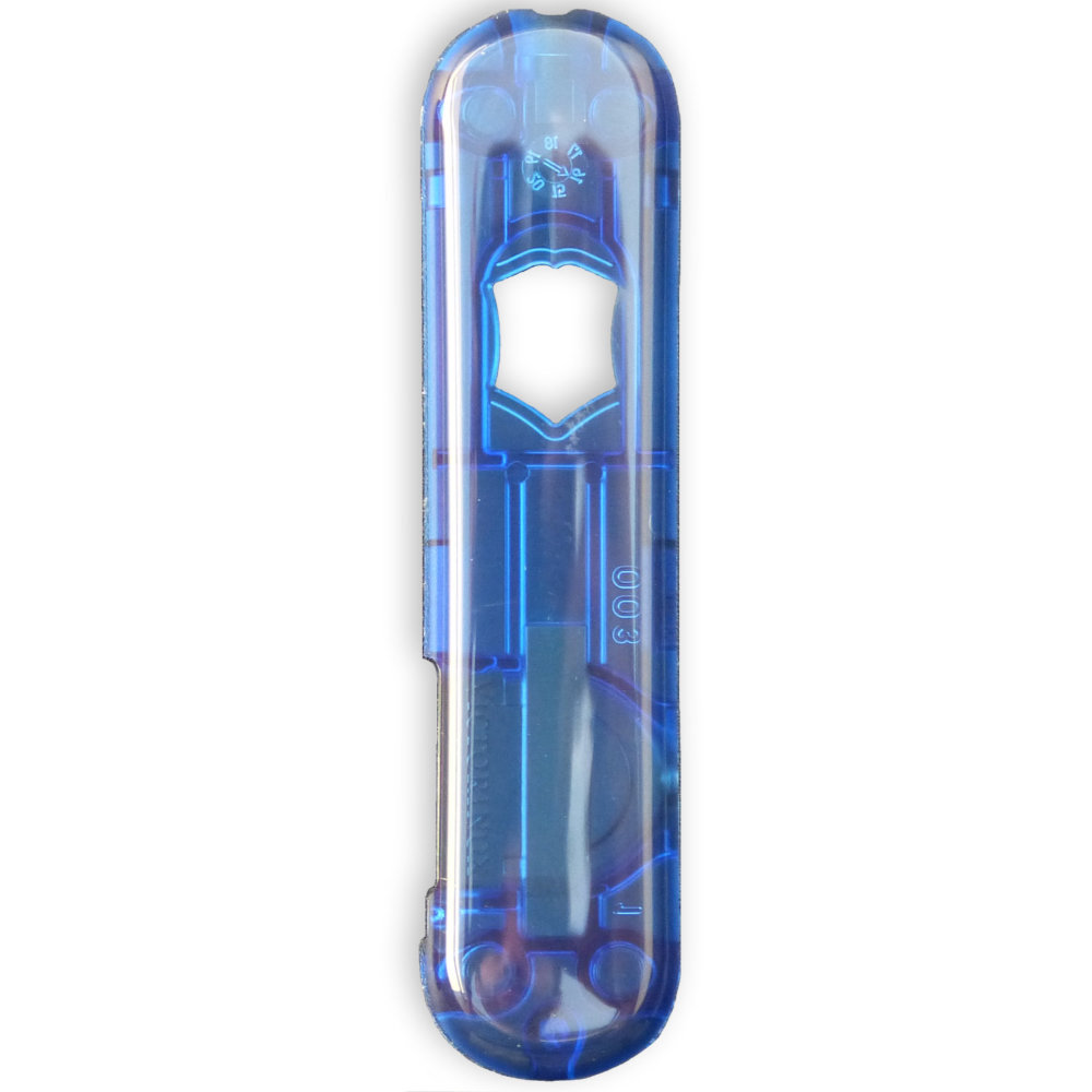 Victorinox Taschenmesser Ersatzschalen 58mm transparent blau