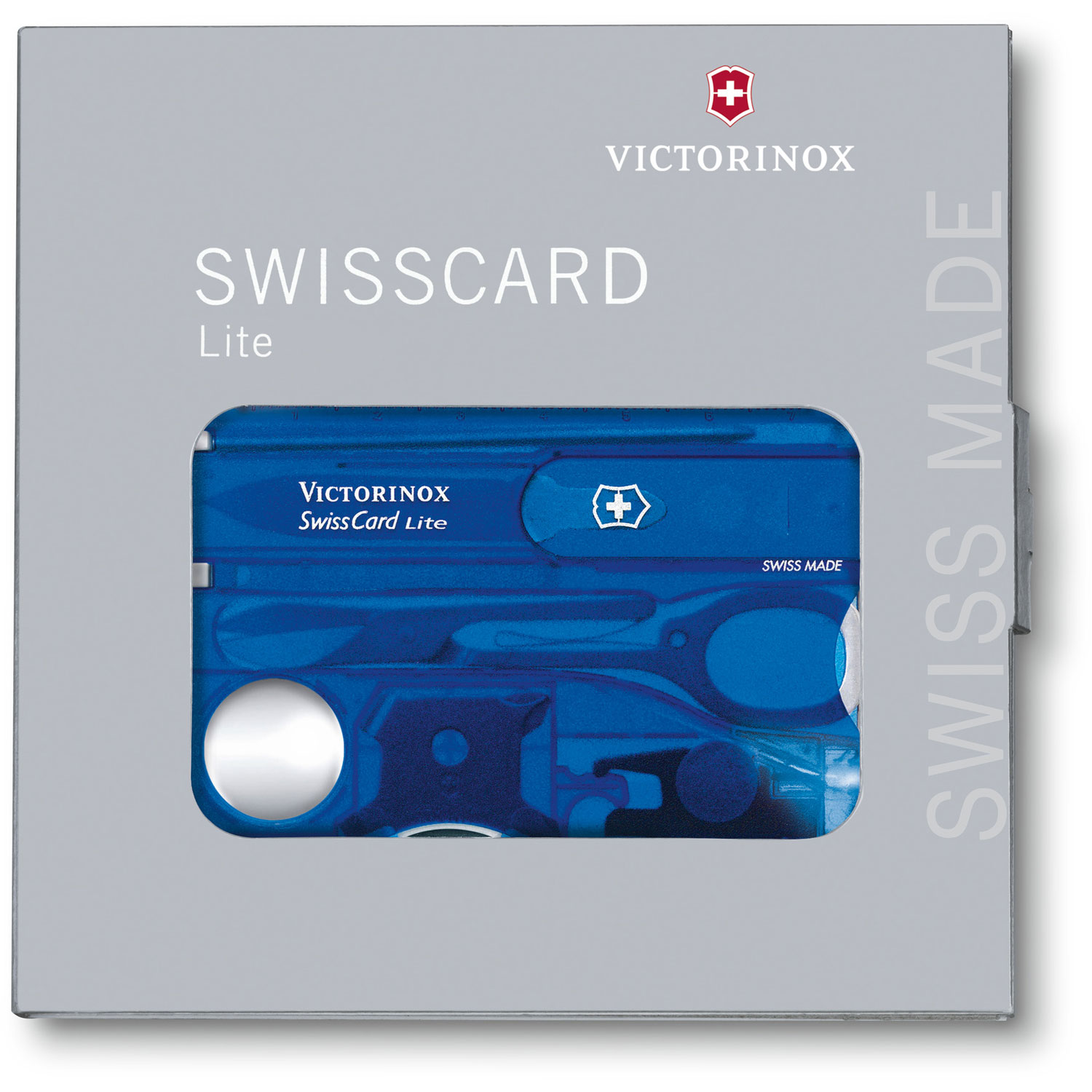 Victorinox SwissCard Lite blau Verpackung