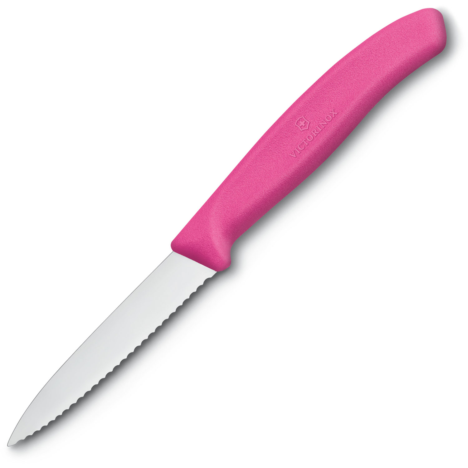 Victorinox Gemüsemesser mit Wellenschliff pink