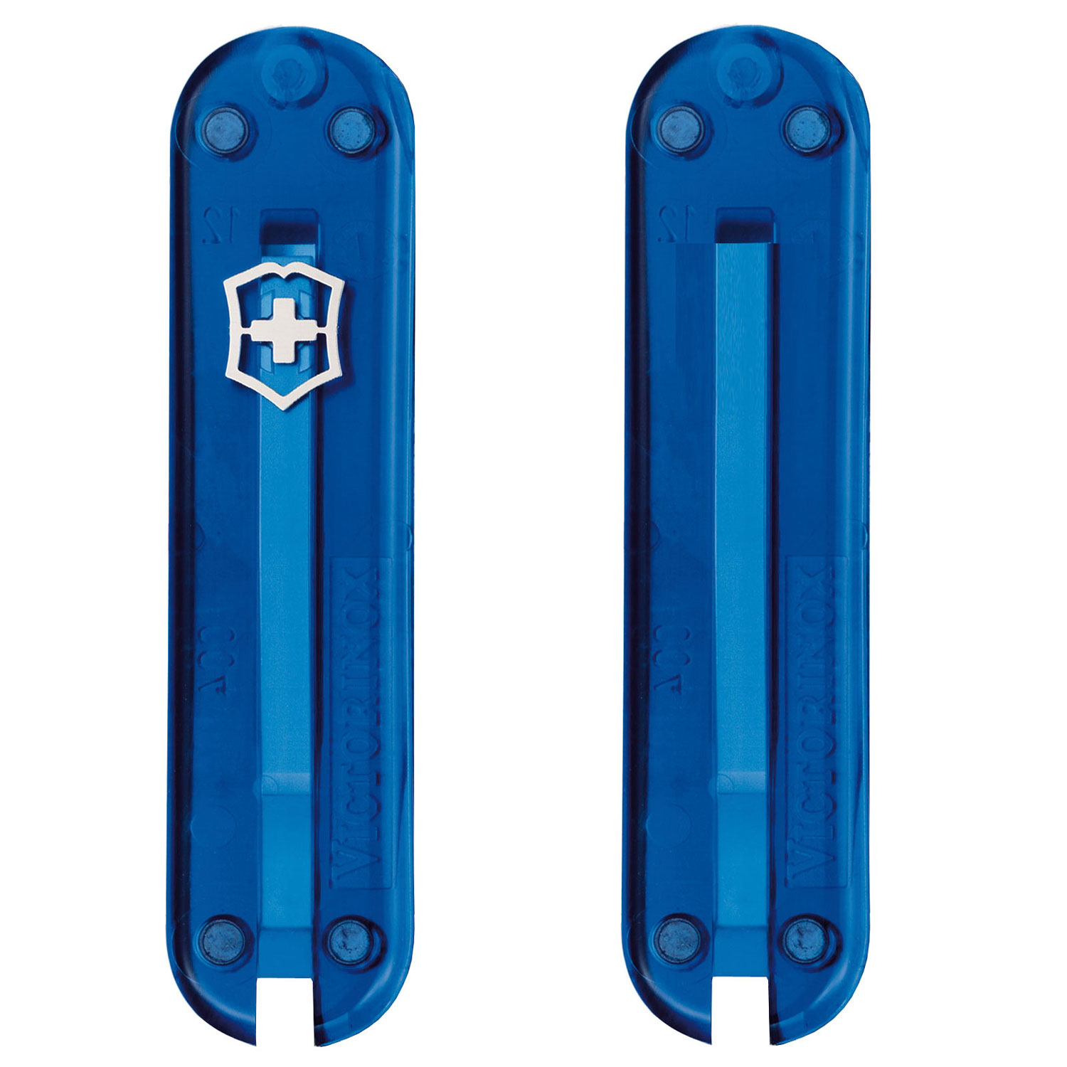 Ersatzschalen für Victorinox Classic Taschenmesser Transparent Blau